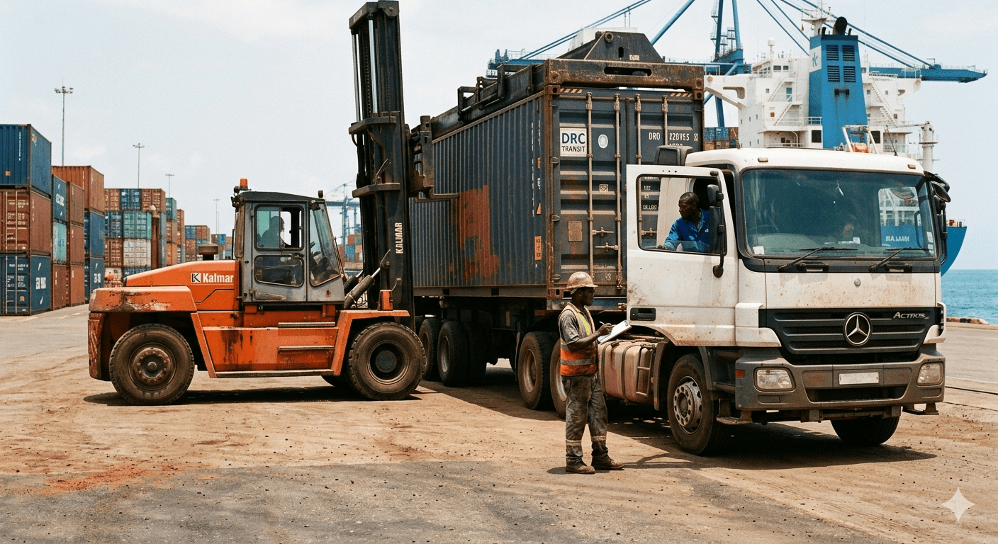 Container port loading operations